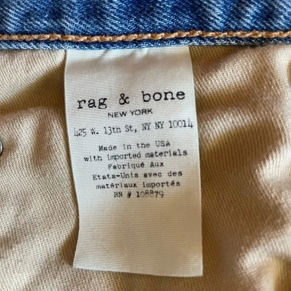 Rag & Bone Gunner distressed jeans shorts - Picture 5 of 7